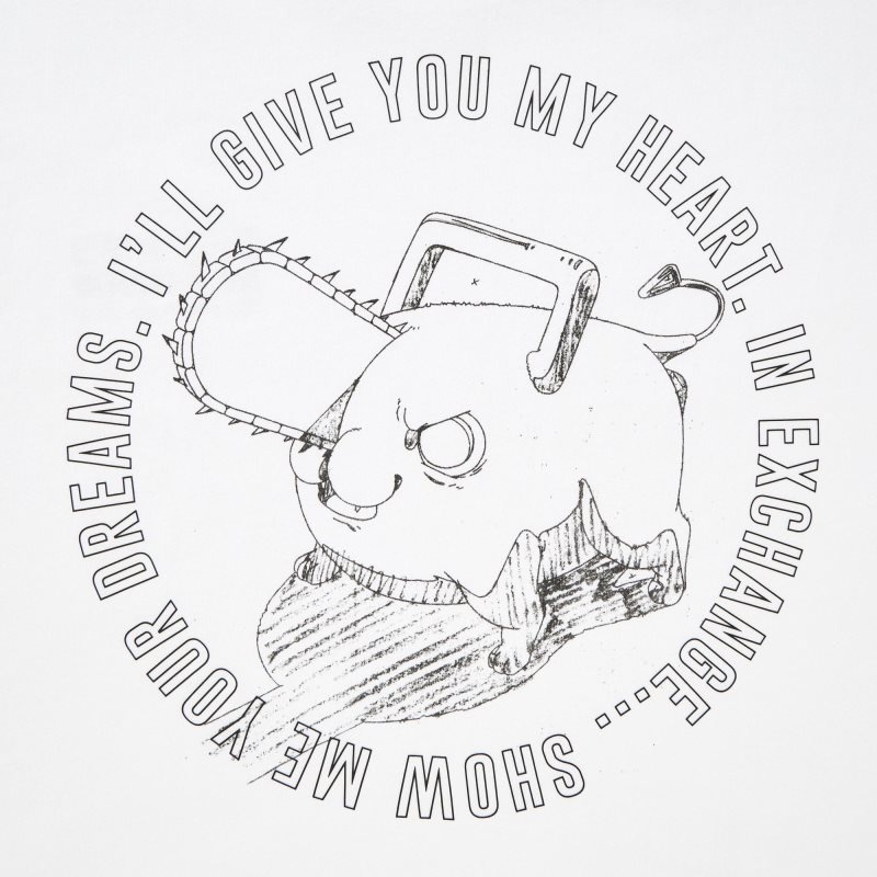 Men Uniqlo Chainsaw Man × Kosuke Kawamura Short Sleeve Ut Oversized T Shirts White | 8952810