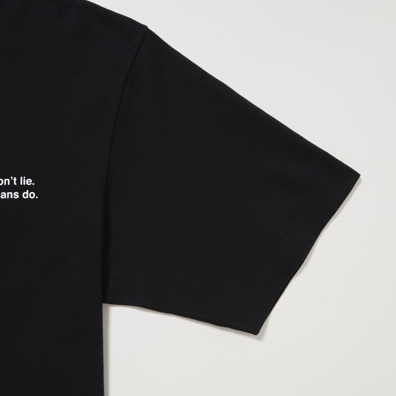 Men Uniqlo Chainsaw Man × Kosuke Kawamura Short Sleeve Ut Oversized T Shirts Black | 7836617