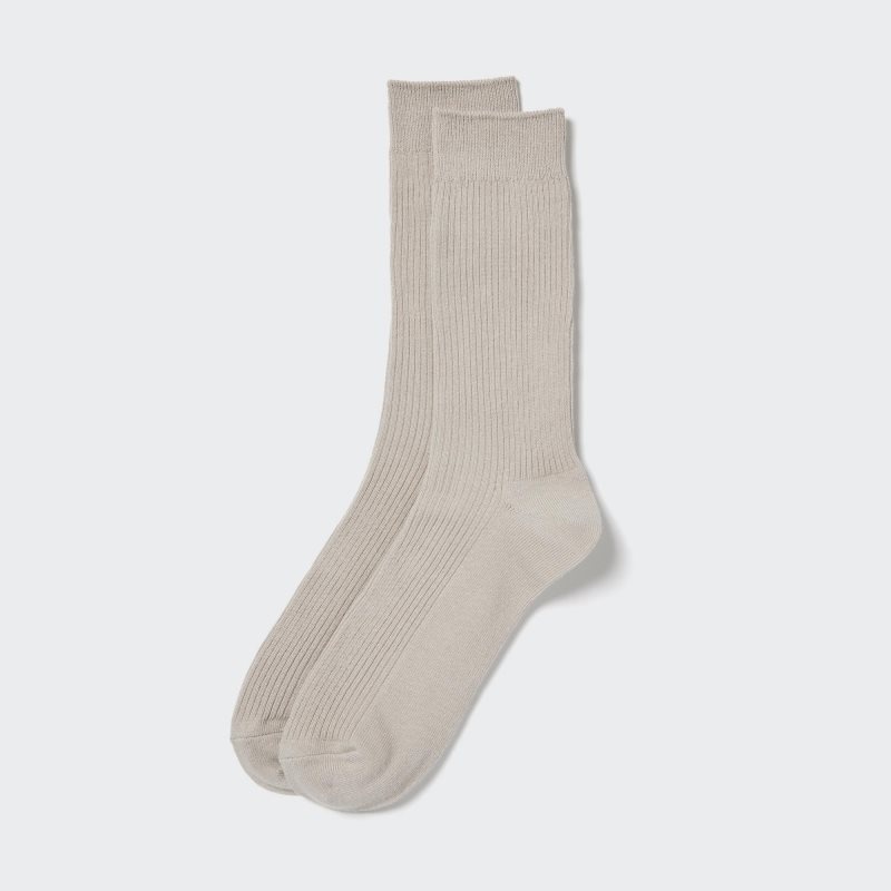 Men Uniqlo Colorful 50 Socks Brown | 9213732