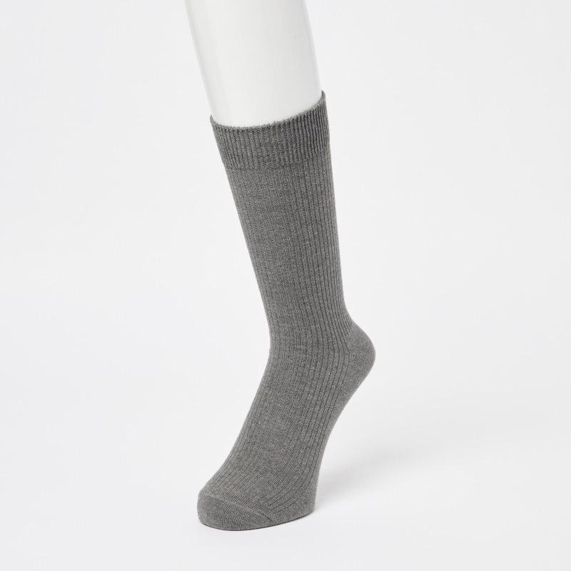 Men Uniqlo Colorful 50 Socks Grey | 2148915