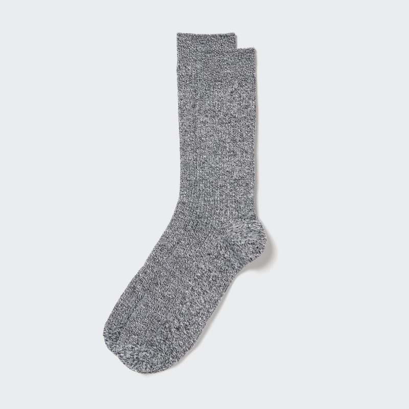 Men Uniqlo Colorful 50 Socks Grey | 242604