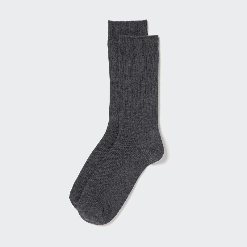 Men Uniqlo Colorful 50 Socks Grey | 9933817