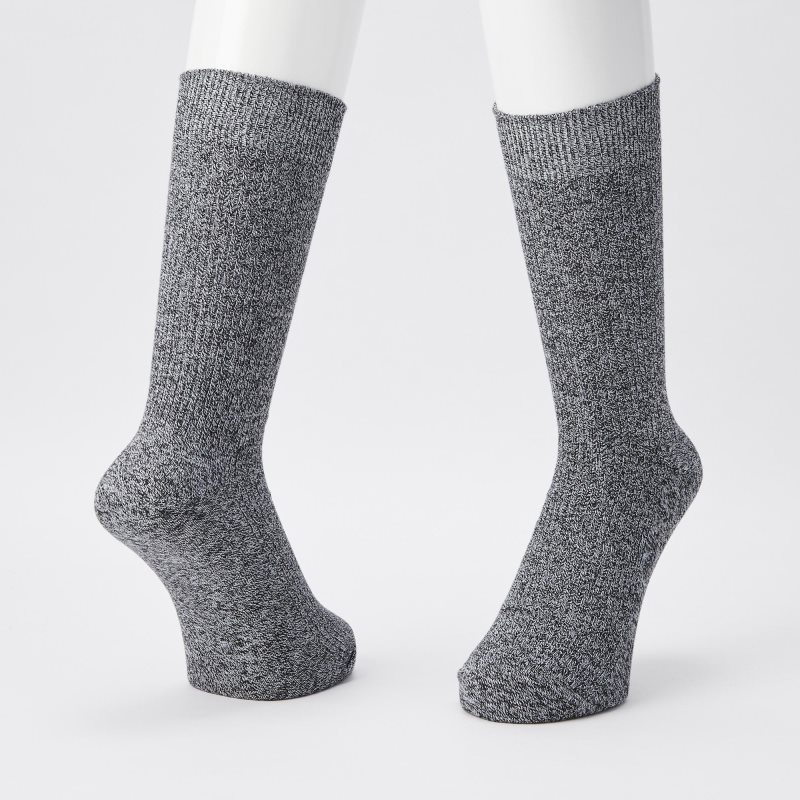 Men Uniqlo Colorful 50 Socks Orange | 4081577