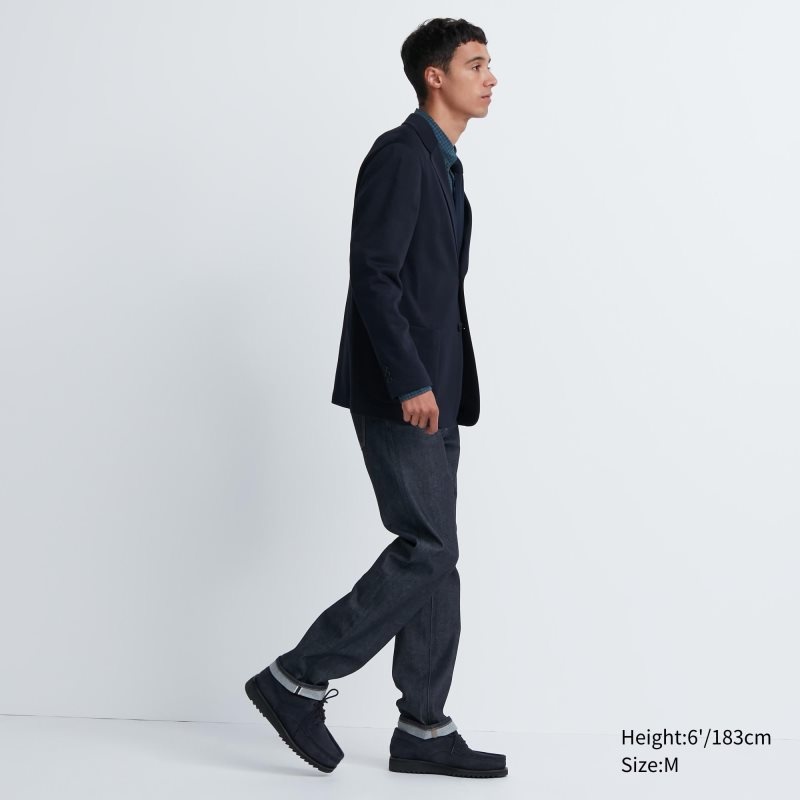 Men Uniqlo Comfort Jackets Grey | 7573991
