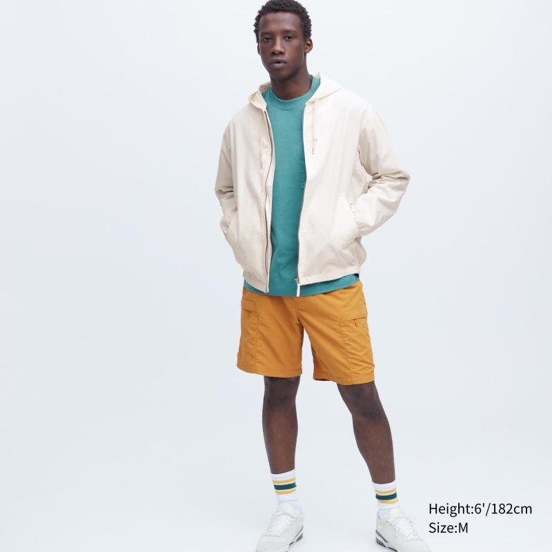 Men Uniqlo Cotton Parka Navy | 6802614