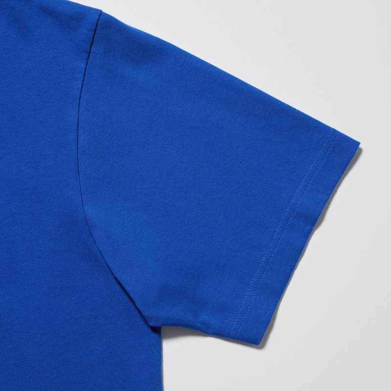Men Uniqlo Dragon Ball Ut Short-sleeve Graphic T Shirts Blue | 4889625