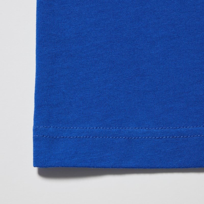 Men Uniqlo Dragon Ball Ut Short-sleeve Graphic T Shirts Blue | 4889625