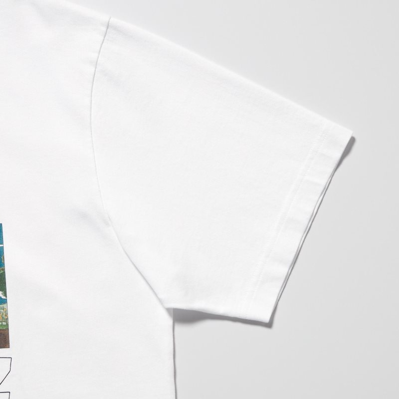Men Uniqlo Dragon Ball Ut Short-sleeve Graphic T Shirts White | 6348898
