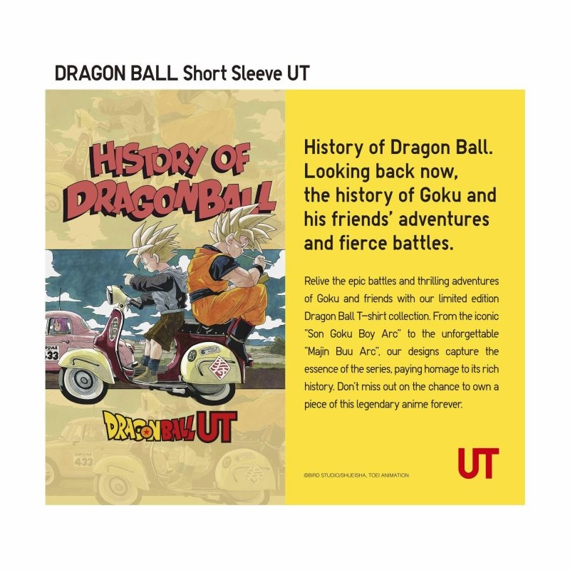 Men Uniqlo Dragon Ball Ut Short-sleeve Graphic T Shirts White | 6348898