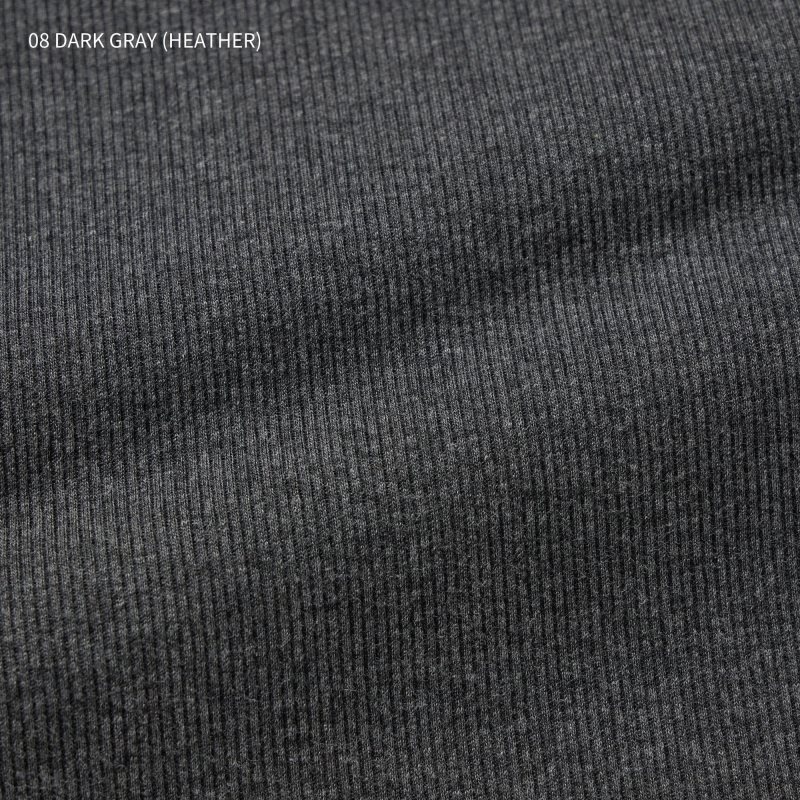 Men Uniqlo Dry Color Ribbed Tank Top Grey | 1937140