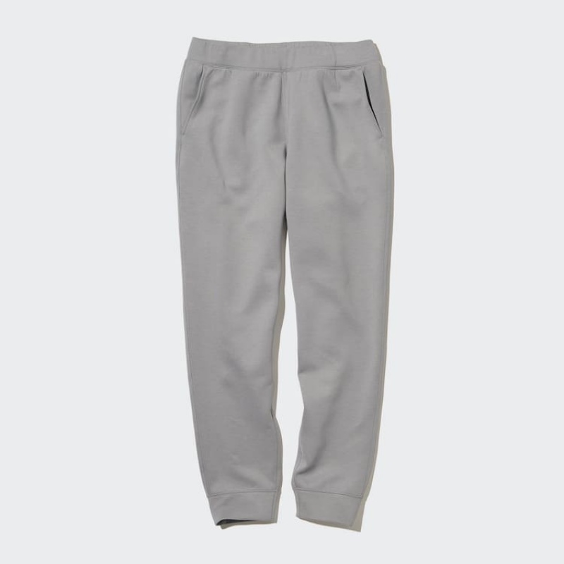 Men Uniqlo Dry Stretch Jogger Pants Grey | 5270632