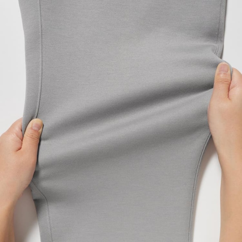 Men Uniqlo Dry Stretch Jogger Pants Grey | 5270632