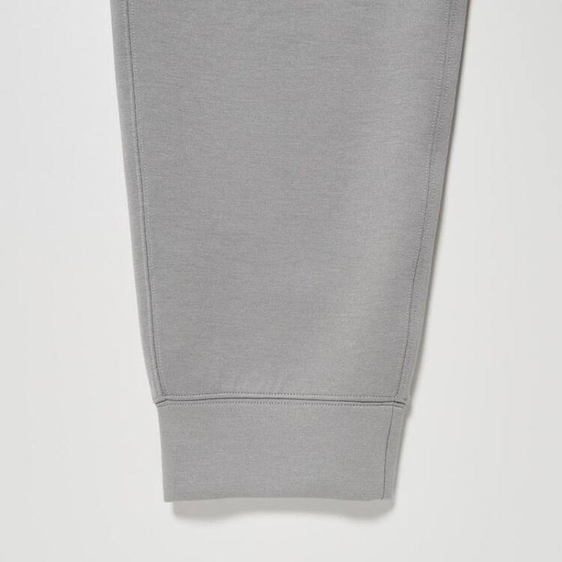 Men Uniqlo Dry Stretch Jogger Pants Grey | 4236106