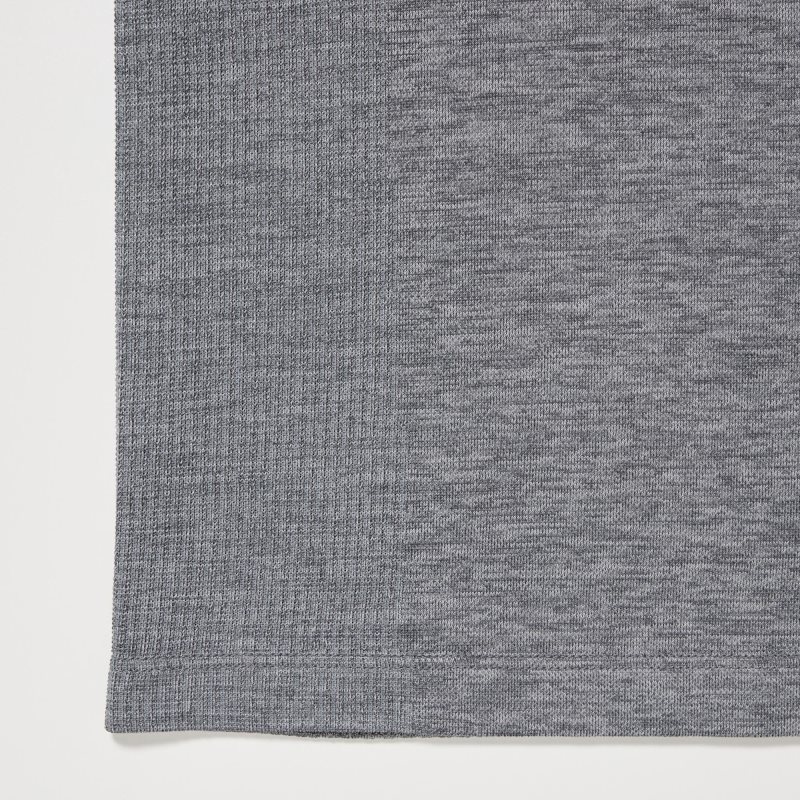 Men Uniqlo Dry-ex Gradient Polo Shirts Grey | 8230681
