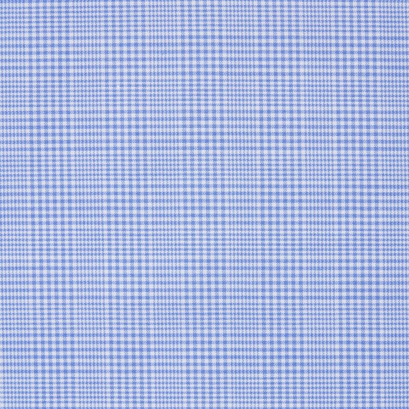 Men Uniqlo Easy Care Checked Stretch Slim-fit Long-sleeve Shirts Blue | 8457235