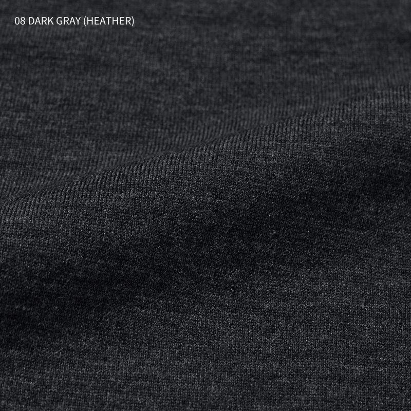 Men Uniqlo Extra Fine Merino Crew Neck Sweaters Grey | 2385561