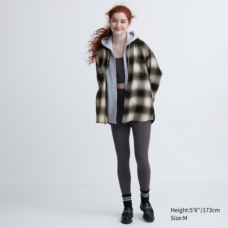 Men Uniqlo Flannel Checked Long-sleeve Shirts Black | 7932809