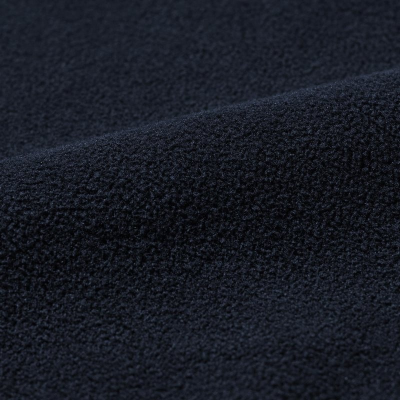 Men Uniqlo Fleece Long-sleeve Full-zip Jackets Black | 401446