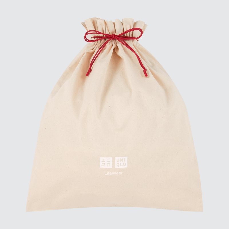 Men Uniqlo Gift Bags White | 5694990