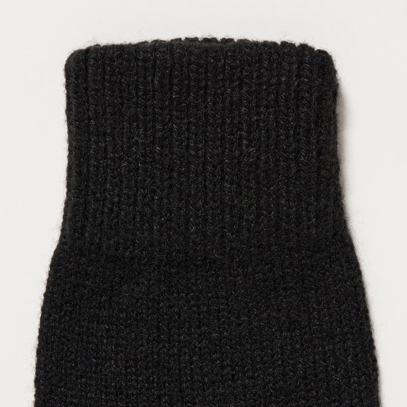 Men Uniqlo HEATTECH Gloves Black | 2183927