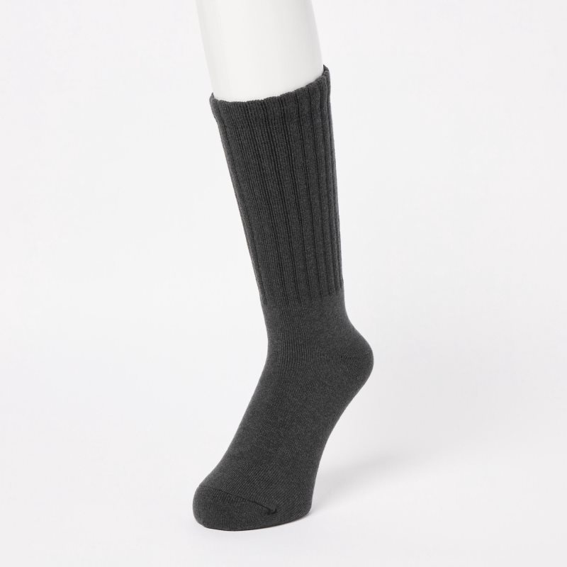 Men Uniqlo HEATTECH Pile Socks Black | 8341867