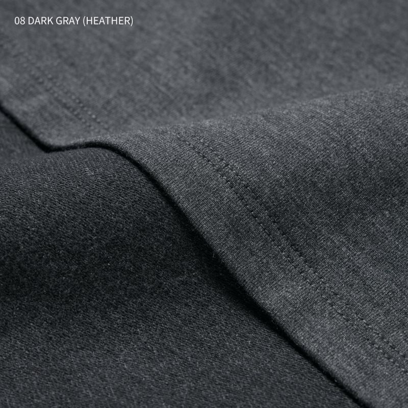 Men Uniqlo Heattech Cotton Crew Neck Extra Warm T Shirts Grey | 1088973