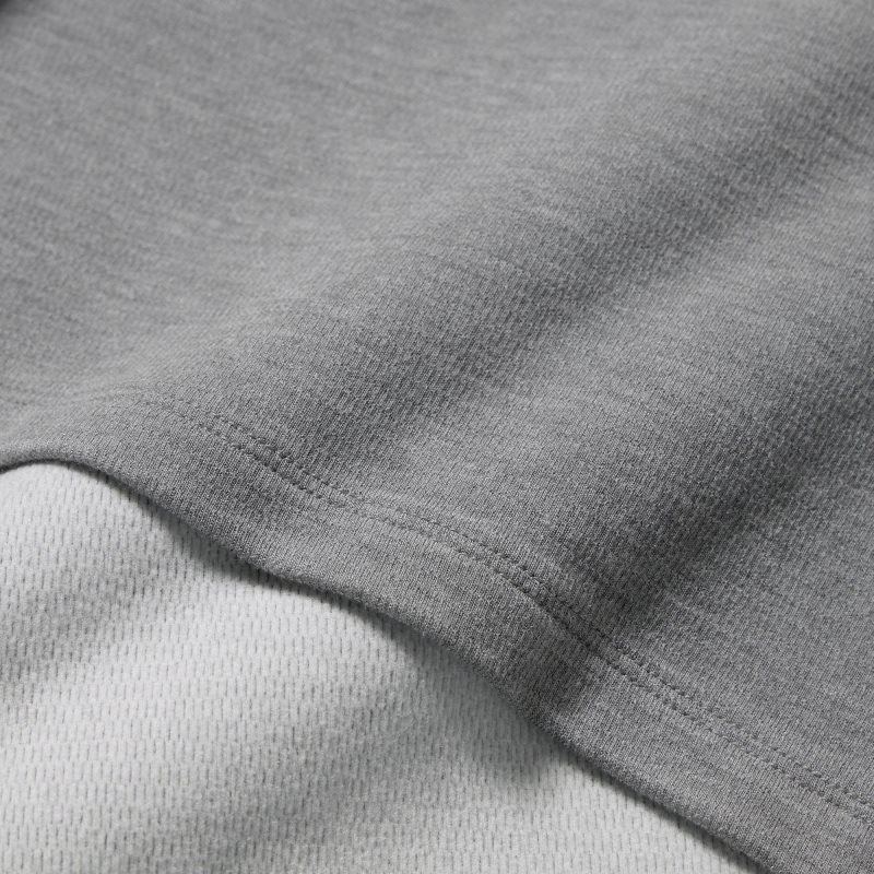 Men Uniqlo Heattech Ultra Warm Turtleneck Long-sleeve T Shirts Grey | 1169224