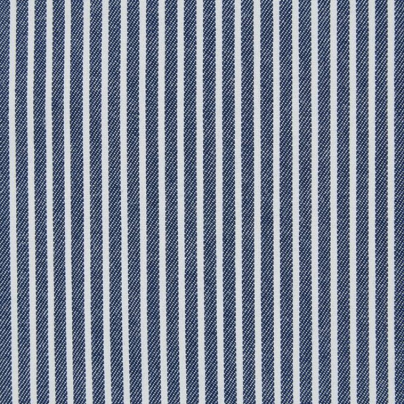 Men Uniqlo Hickory Easy Relaxed Ankle Length Pants Blue | 6278419