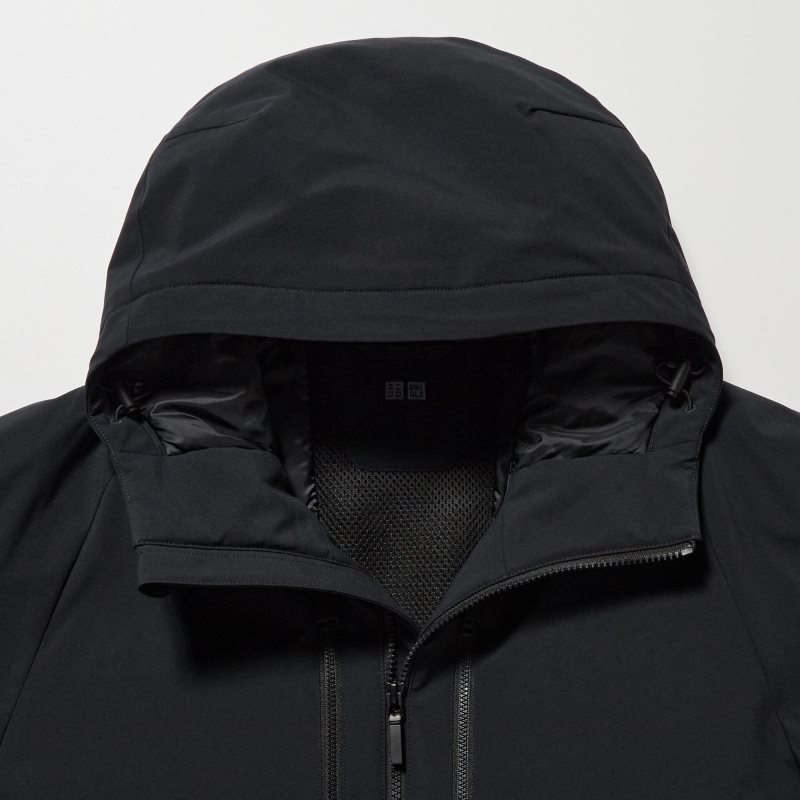 Men Uniqlo Hybrid Down 3d Cut Parka Black | 4842553