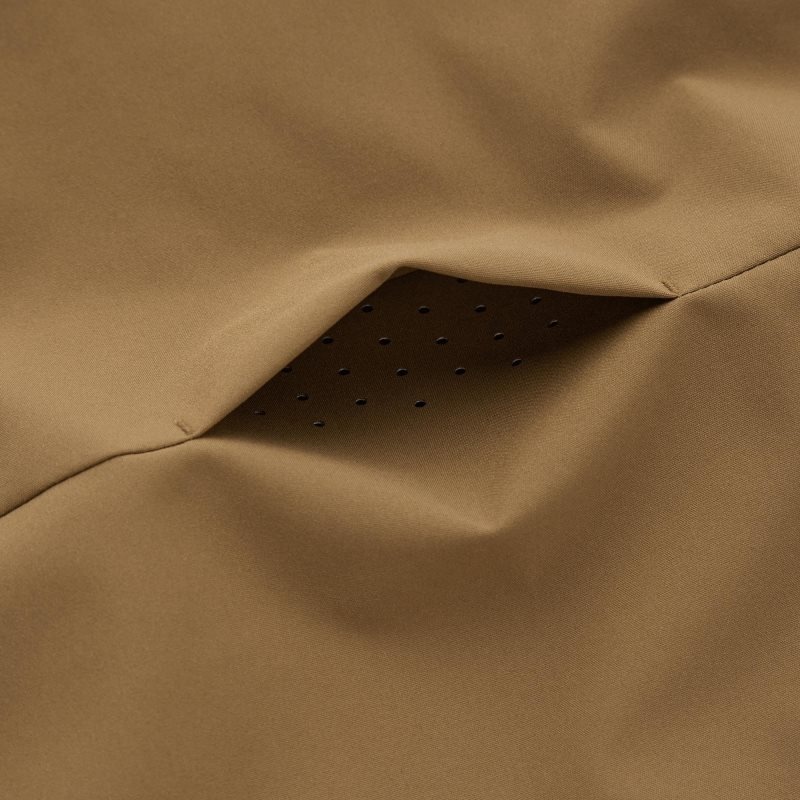 Men Uniqlo Hybrid Down Parka Brown | 4536670