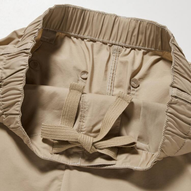 Men Uniqlo Jw Anderson Easy Pants Beige | 6743944