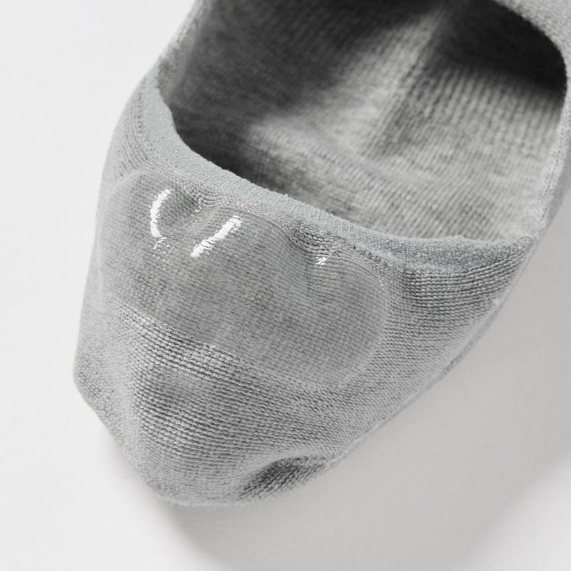 Men Uniqlo Low Cut Socks Grey | 3939685