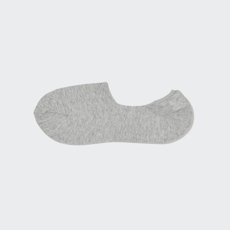 Men Uniqlo Low Cut Socks Grey | 3939685