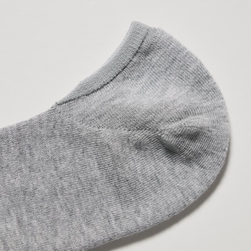 Men Uniqlo Low-cut Socks Grey | 1874360