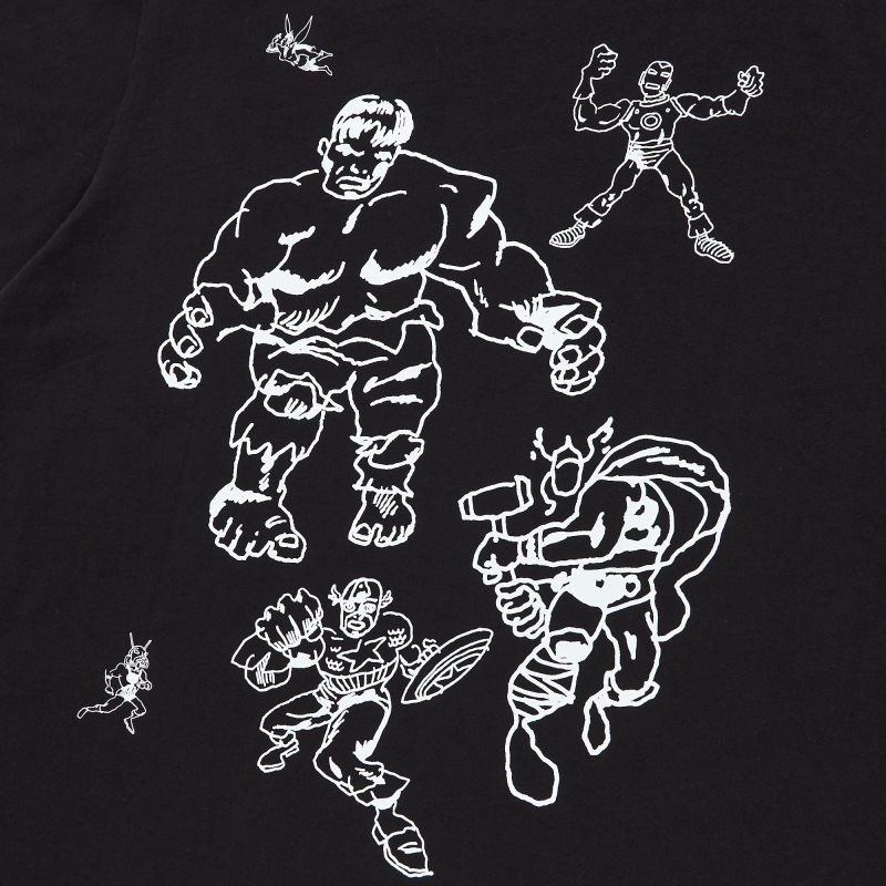 Men Uniqlo Magic For All Favorites Ut Short-sleeve Graphic T Shirts Black | 801682