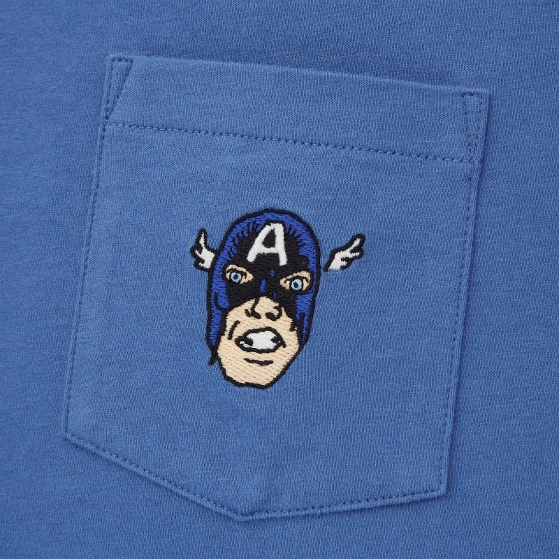 Men Uniqlo Magic For All Timeless Favorites Ut Short-sleeve Graphic T Shirts Blue | 6561836