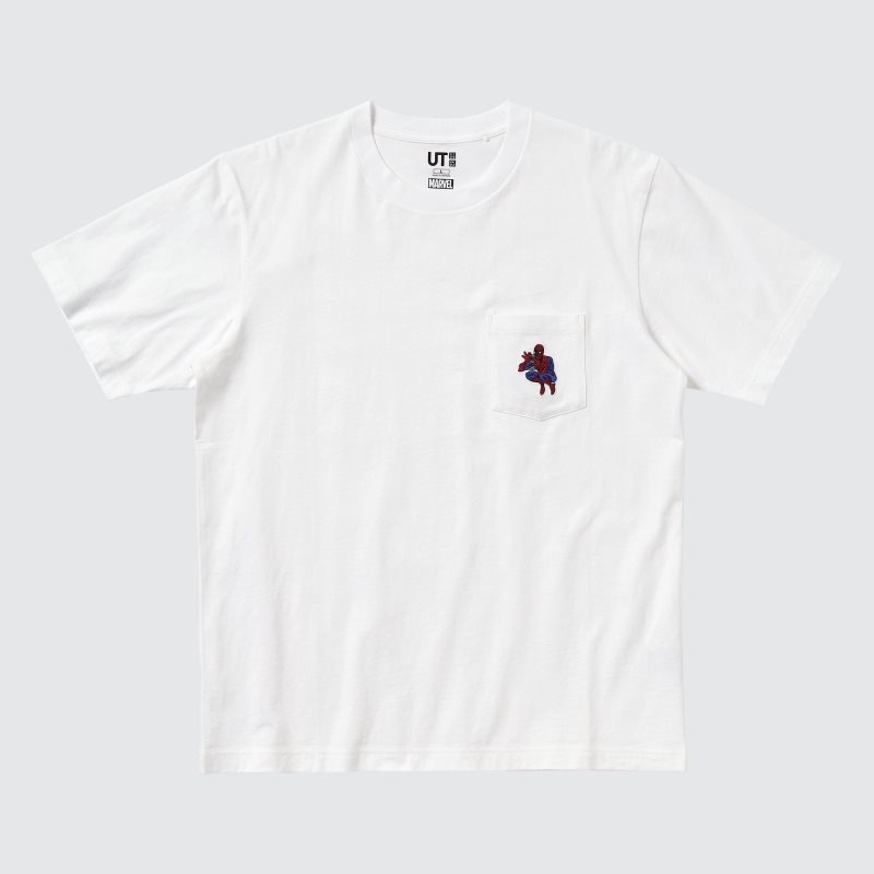 Men Uniqlo Magic For All Timeless Favorites Ut Short-sleeve Graphic T Shirts White | 4564053