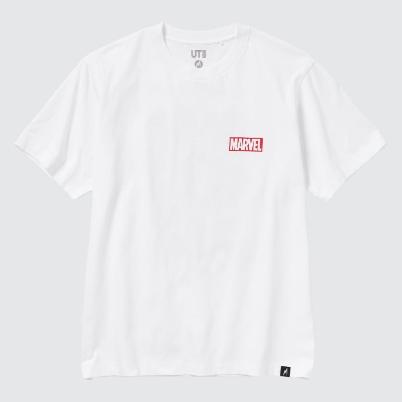 Men Uniqlo Marvel Art Collection By Mondo Ut Short Sleeve Graphic T Shirts White | 2091589
