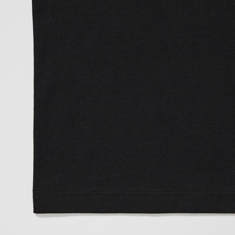 Men Uniqlo Mickey Mouse X Keith Haring Ut Oversized Short-sleeve Graphic T Shirts Black | 4494532