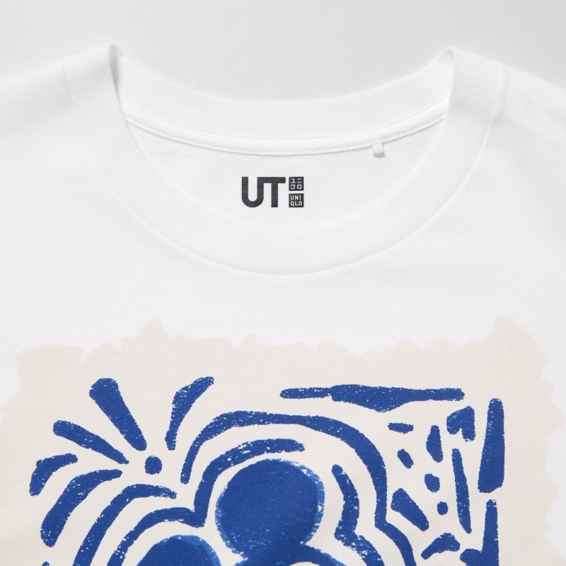 Men Uniqlo Mickey Stands Ut Short Sleeve Graphic T Shirts White | 9654287