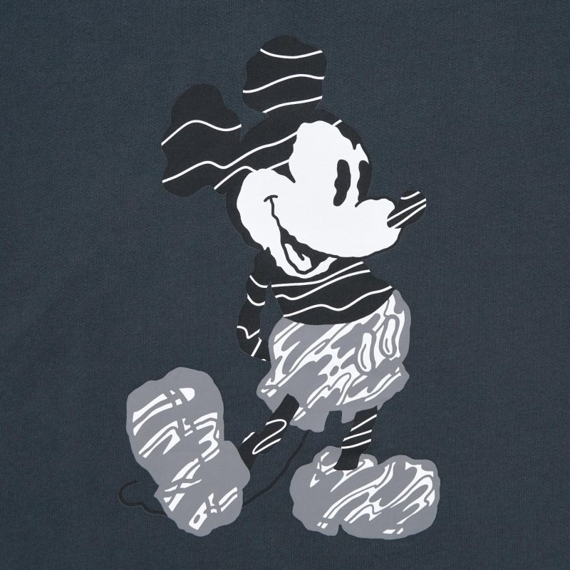 Men Uniqlo Mickey Stands Ut Short-sleeve Graphic T Shirts Grey | 8165463