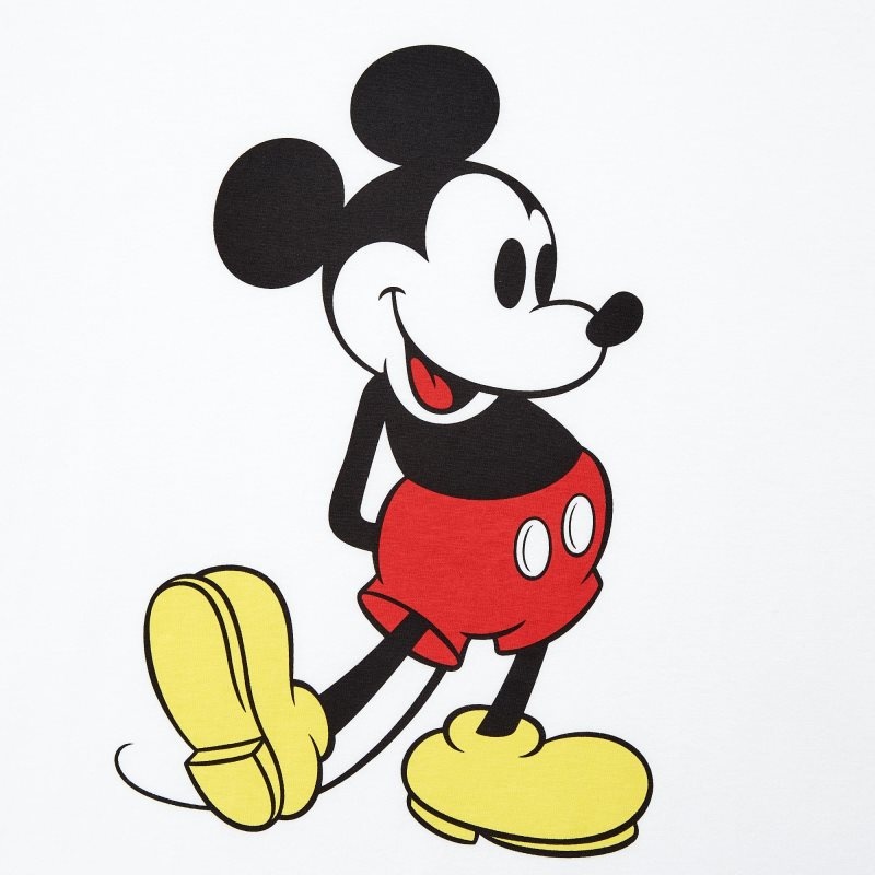 Men Uniqlo Mickey Stands Ut Short-sleeve Graphic T Shirts White | 2802989