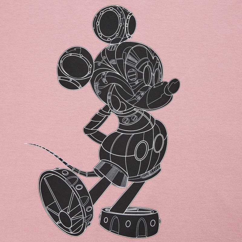 Men Uniqlo Mickey Stands Ut Short-sleeve Graphic T Shirts Pink | 1477102