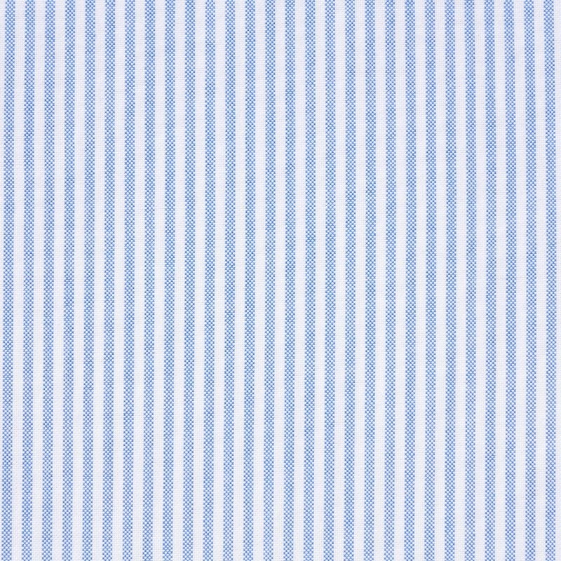 Men Uniqlo Oxford Striped Slim-fit Long-sleeve Shirts Blue | 6976012