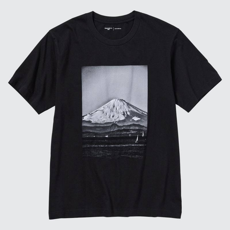 Men Uniqlo Peace For All Daido Moriyama Short-sleeve Graphic T Shirts Black | 1051918