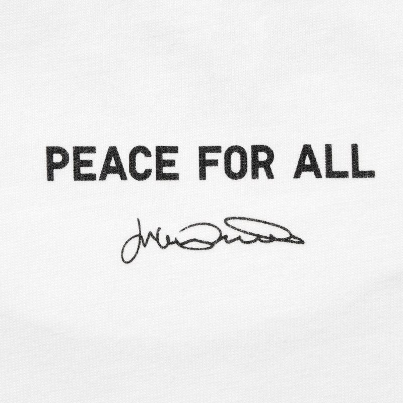 Men Uniqlo Peace For All Julian Opie Short-sleeve Graphic T Shirts White | 3981640