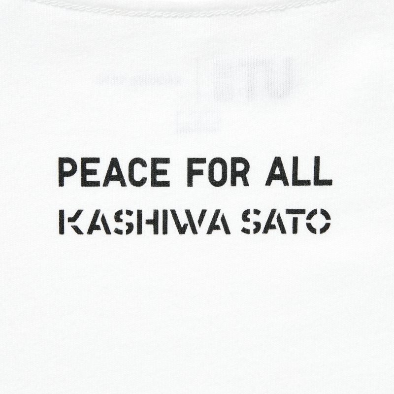 Men Uniqlo Peace For All Kashiwa Sato Short-sleeve Graphic T Shirts White | 9293974