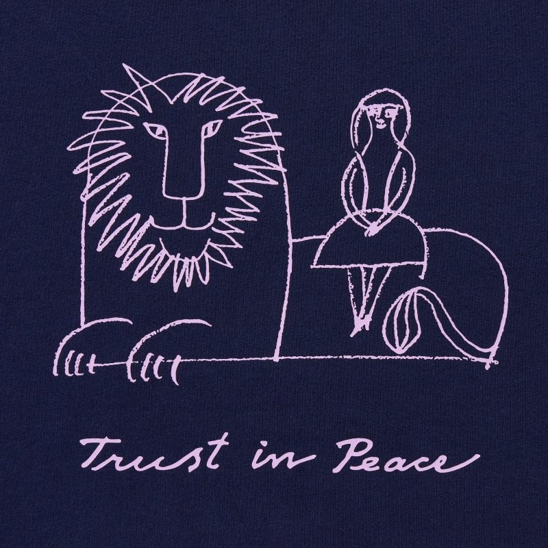 Men Uniqlo Peace For All Lisa Larson Short-sleeve Graphic T Shirts Navy | 7271539