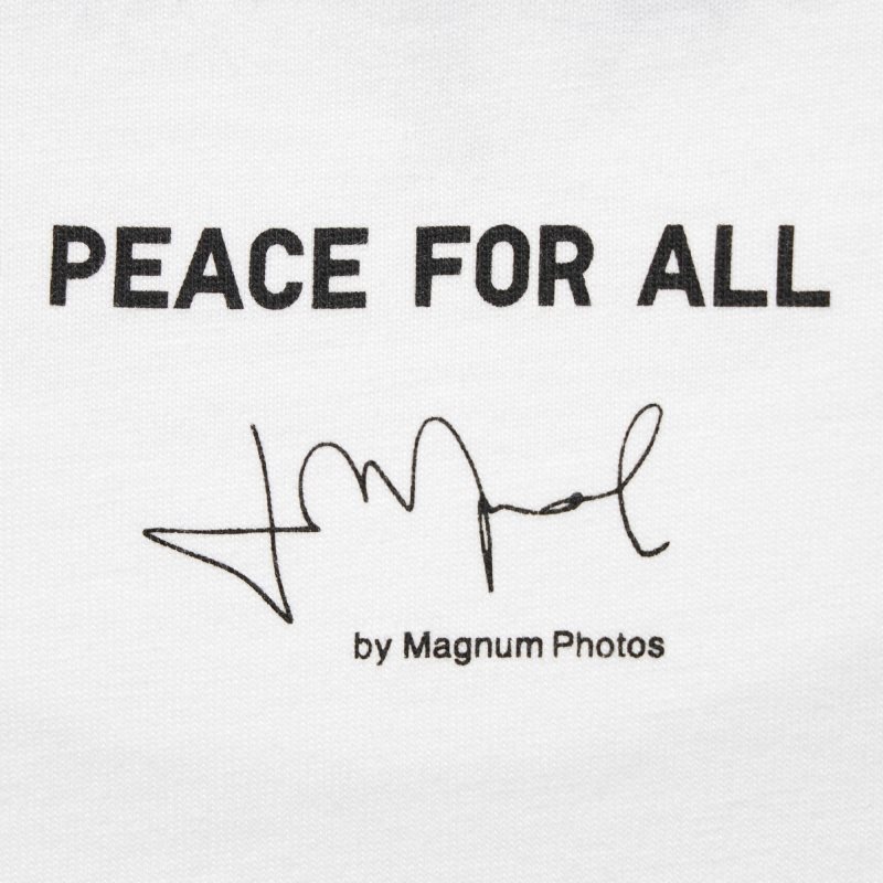 Men Uniqlo Peace For All Magnum Photos Short-sleeve Graphic T Shirts White | 7236922