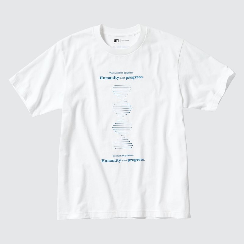 Men Uniqlo Peace For All Shinya Yamanaka Short-sleeve Graphic T Shirts White | 5184272